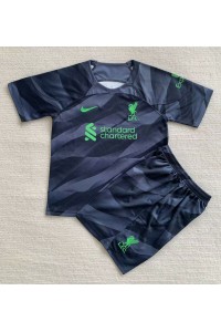 Liverpool Doelman Babytruitje Uit tenue Kind 2022-23 Korte Mouw (+ Korte broeken)